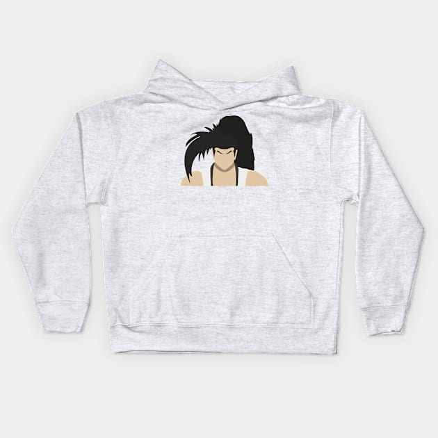 Haohmaru Vector Kids Hoodie by MagicFlounder